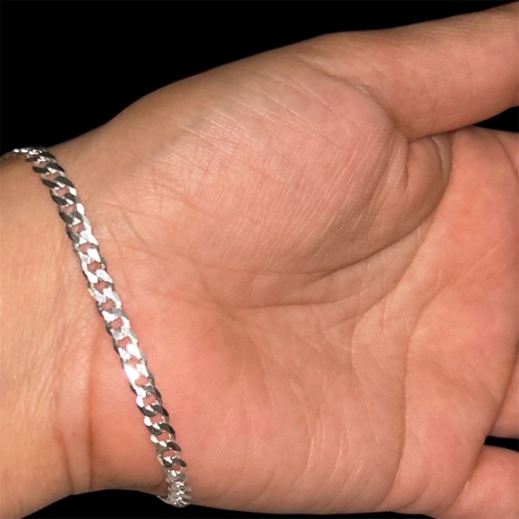 Solid Italian silver bracelet - Picture 5 of 7